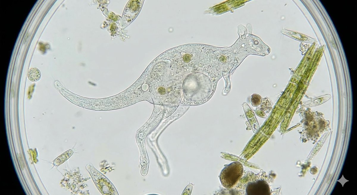 受袋鼠启发的单细胞生物