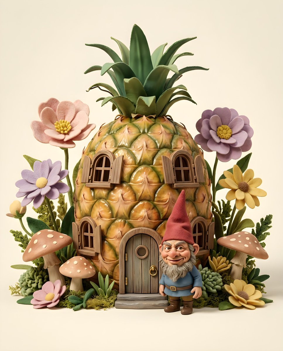 异想天开的菠萝屋图