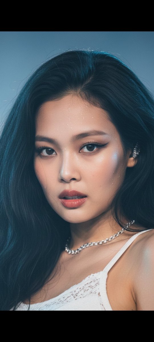 韩国流行歌星 Jennie Kim 舞台表演肖像