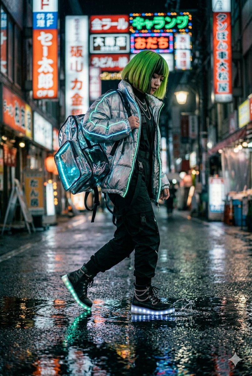 赛博朋克 Techwear 街拍