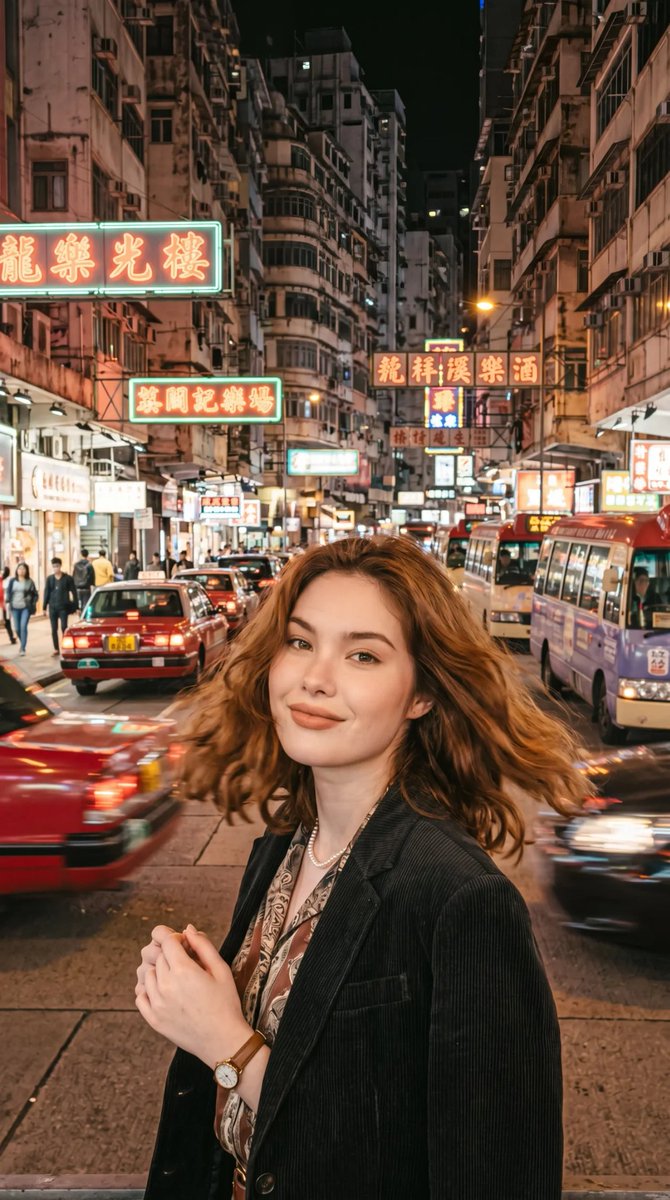 复古港式人像